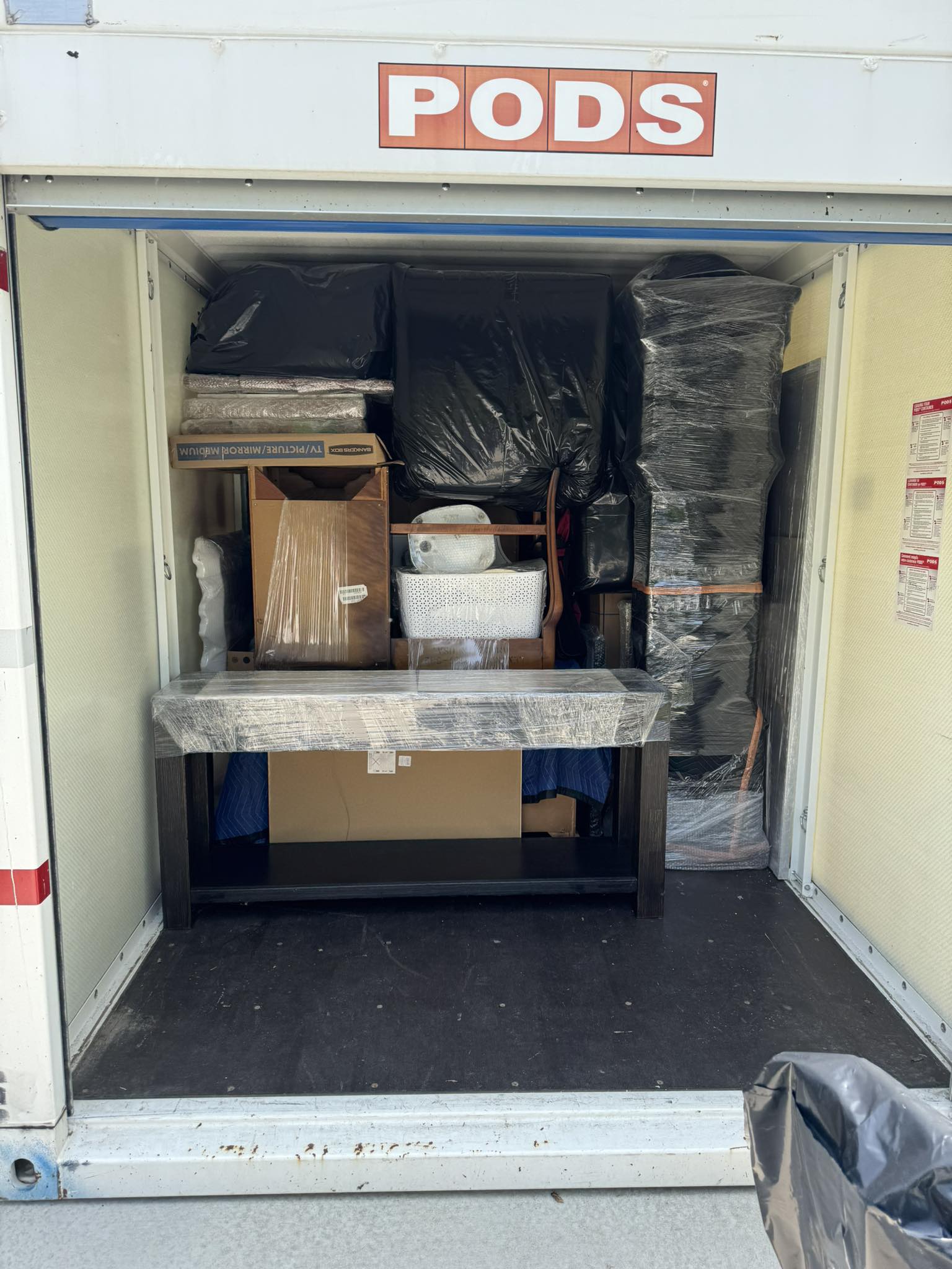ThemBoys crew at moving van